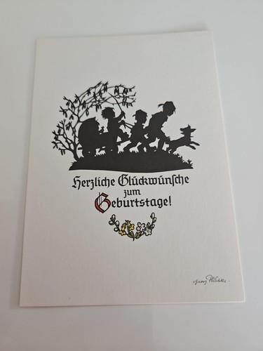 Plischke karte postkarten - karte,