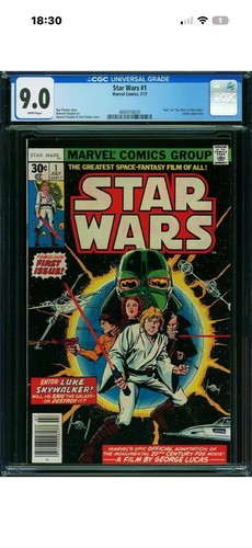 Star wars cgc 0 - cgc, white
