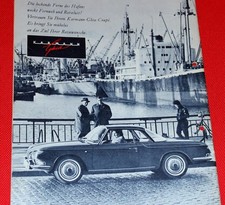 VW Karmann Ghia Typ 34 Razoredge GF 1962 8 type 3 Eriba puck beetle Käfer Brezel