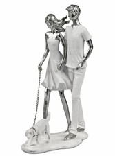 Formano Paar mit Hund weiß