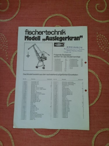 Fischertechnik bauanleitung - fischertechnik,