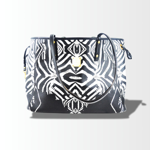 Mcm liz shopper zebra - mcm,