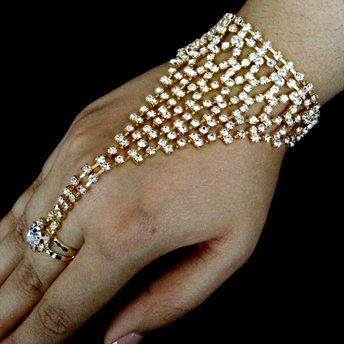 Braut handschmuck handkette - braut,