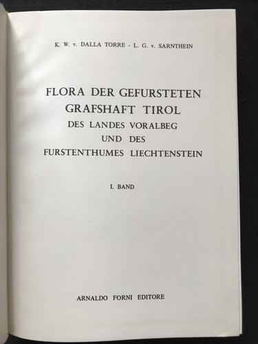 Flora der gefürsteten