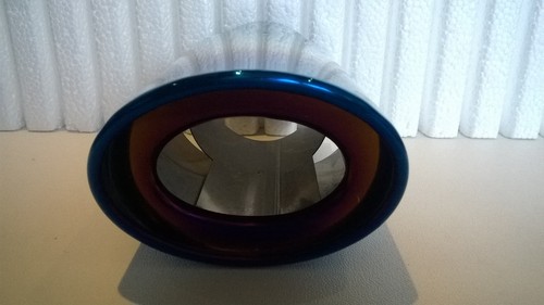 Auspuff endrohr blende - endrohr/blende, oval