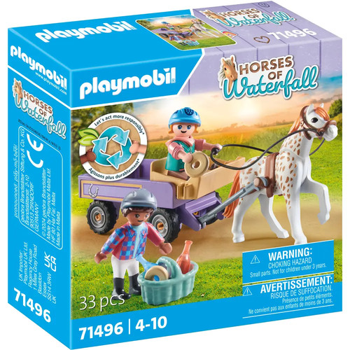 Playmobil 71496 ponykutsche - playmobil,