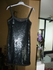 1 2 3 Paris Abendkleid, Party Kleid, Pailletten Kleid, festlich, S, Top Zustand!