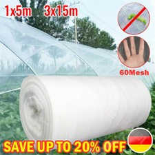 3x15M 3x10M 3x5M Gartennetz Insekten Vögel Schutznetz Gemüse Schutz Netz-DE_