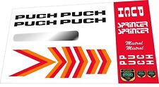 PUCH MISTRAL SPRINTER FRAME DECAL SET 