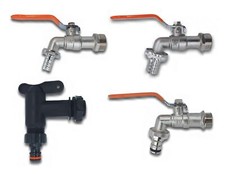 Wasserhahn für Regentonne /