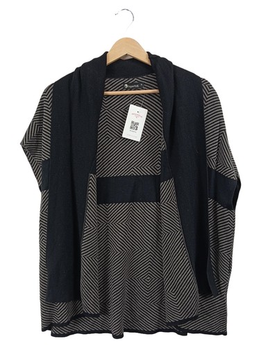 Tigerhill damen poncho schwarz - damen,