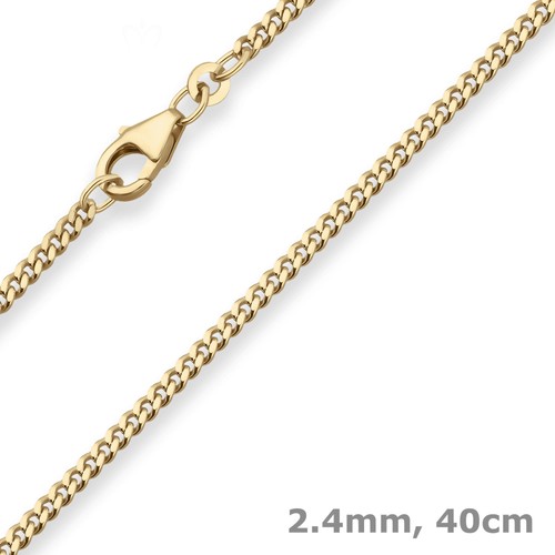 4mm panzerkette goldkette - 2,4mm,