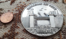 Token/Jeton  Einpolderung der Peute Flutsicher 31.10.1970