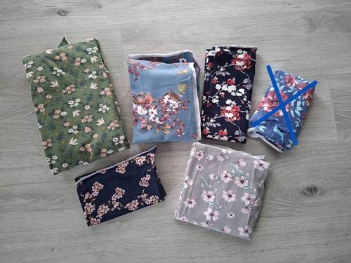 Jerseystoff stoffreste paket - stoffreste,,