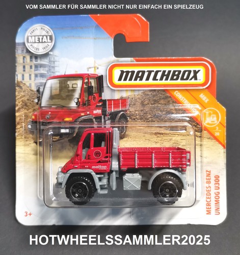 Matchbox mercedes benz - matchbox, unimog