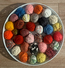 Wollreste zum Basteln Stricken