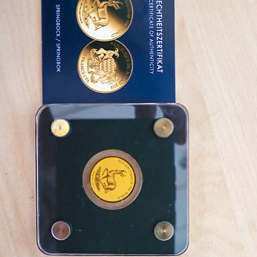 Krügerrand goldmünze 2019 - krügerrand,