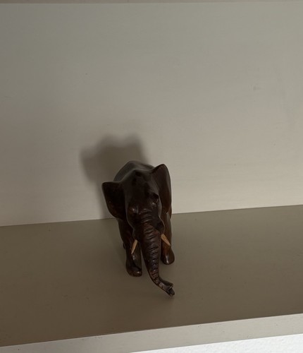 Holz elefant - holz, –