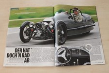 Auto Bild 27/2011 Morgan Threewheeler mit 115PS im Fahrbericht auf 4 Seiten