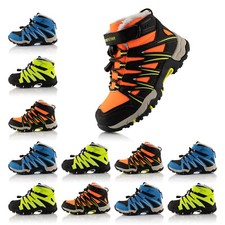Neu Kinder Winterschuhe Boots Warm Gefüttert Wanderschuhe 2076 Schuhe 25-36