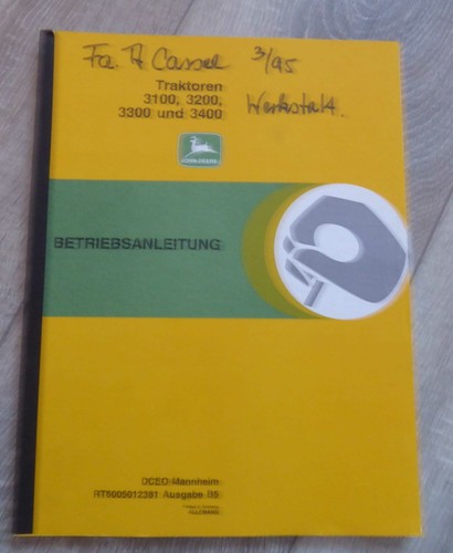 John deere traktoren 3100 - john, +
