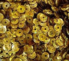 Pailletten Pailetten gold gelb