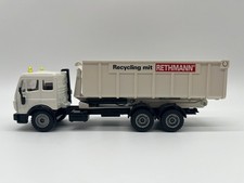 Siku 3128 Abrollkipper mit Hochmulde Werbemodell "RETHMANN"