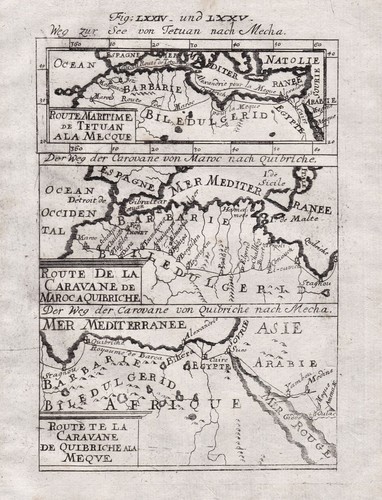 Tetouan mecca morocco route - tetouan,