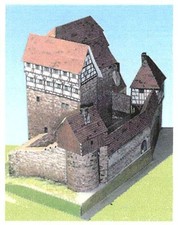 Burg ALTENSTEIG Maßstab 1:175