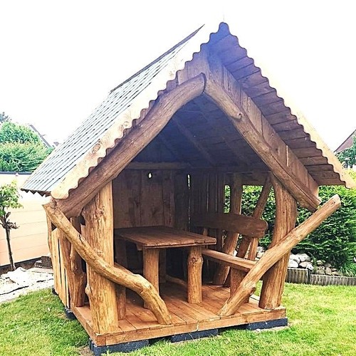 Holzpavillon gartenhütte - -,