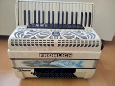 Schumann Akkordeon Fröhlich Perlmutt Weiß Mit Motiv