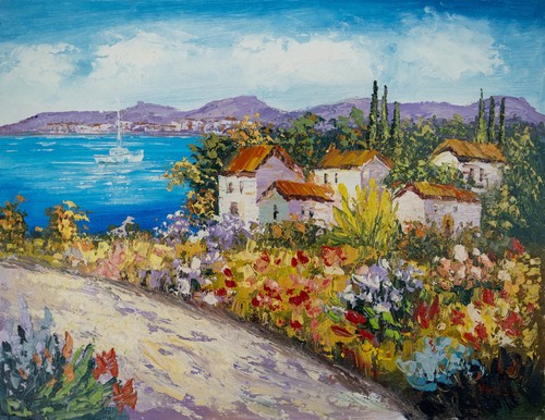 ölgemälde 30x40 - Ölgemälde,