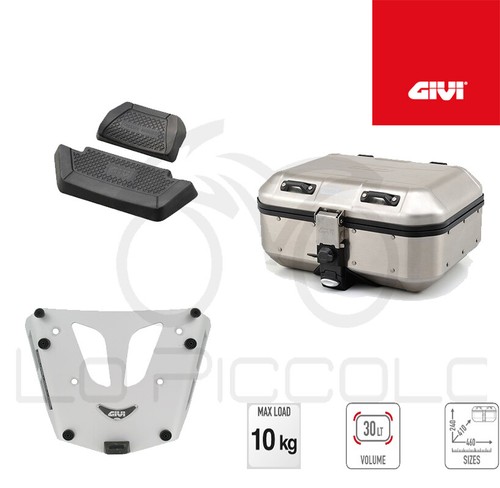Givi aluminiumkoffer dlm30a - aluminiumkoffer, +