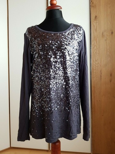 Langarm shirt grau - shirt, 36
