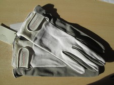 Reithandschuh Turnierhandschuh Schwenkel weiß  Größe 9,5  B-Ware