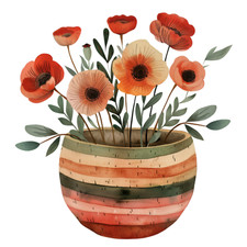 Wandtattoo Aufkleber Aquarell