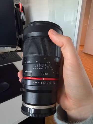 Walimex pro 35mm e mount - 35mm, 1:1,4