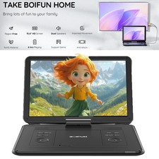 Tragbarer DVD-Player mit Akku