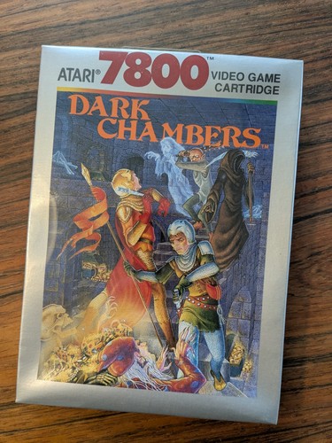 Atari 7800 dark chambers - atari,