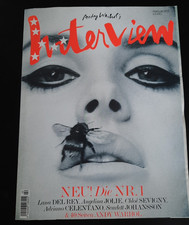 1. Ausgabe von Andy Warhol's Interview Magazine auf deutsch; Cover Lana del Rey