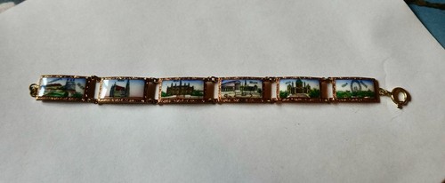 Altes emaille armband andenken - altes,