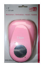 Motiv-Stanzer Kreis gezahnt rund Welle, Jumbo 3XL 3" Motivlocher Efco Punch 5109