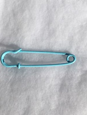 Kiltnadel  Sicherheitsnadel  Schmucknadeln Tuchnadel 7 cm  türkis Kilt Tuch