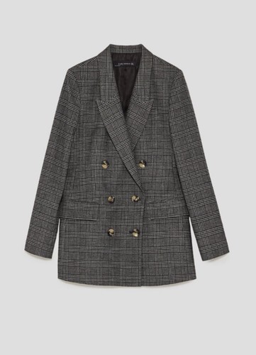 Zara woman kariert - kariert, blazer