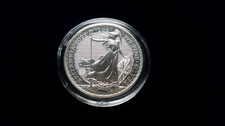 2 POUNDS Britannia 2022  1 Oz. Feinsilber