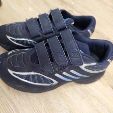 Adidas Sneaker Sportschuhe Gr. 38 Jungen Blau mit Klettverschluss  