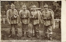 Foto Ak Deutsche Soldaten in