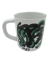 Royal Copenhagen Fajance Jahrestasse 1987 Bodenmarke aus 925er Silber