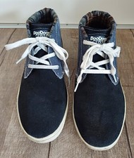 Sneaker, DooDogs, Gr. 42, Navy/Jeans, Velours/Jeansstoff, Herren, Top Zustand