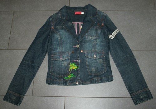 Blaue chiemsee jeans jacke - blaue,